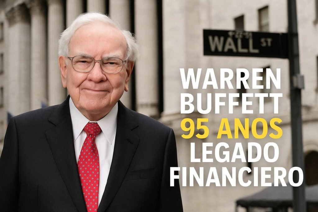 Warren Buffett 95 años legado financiero en Wall Street