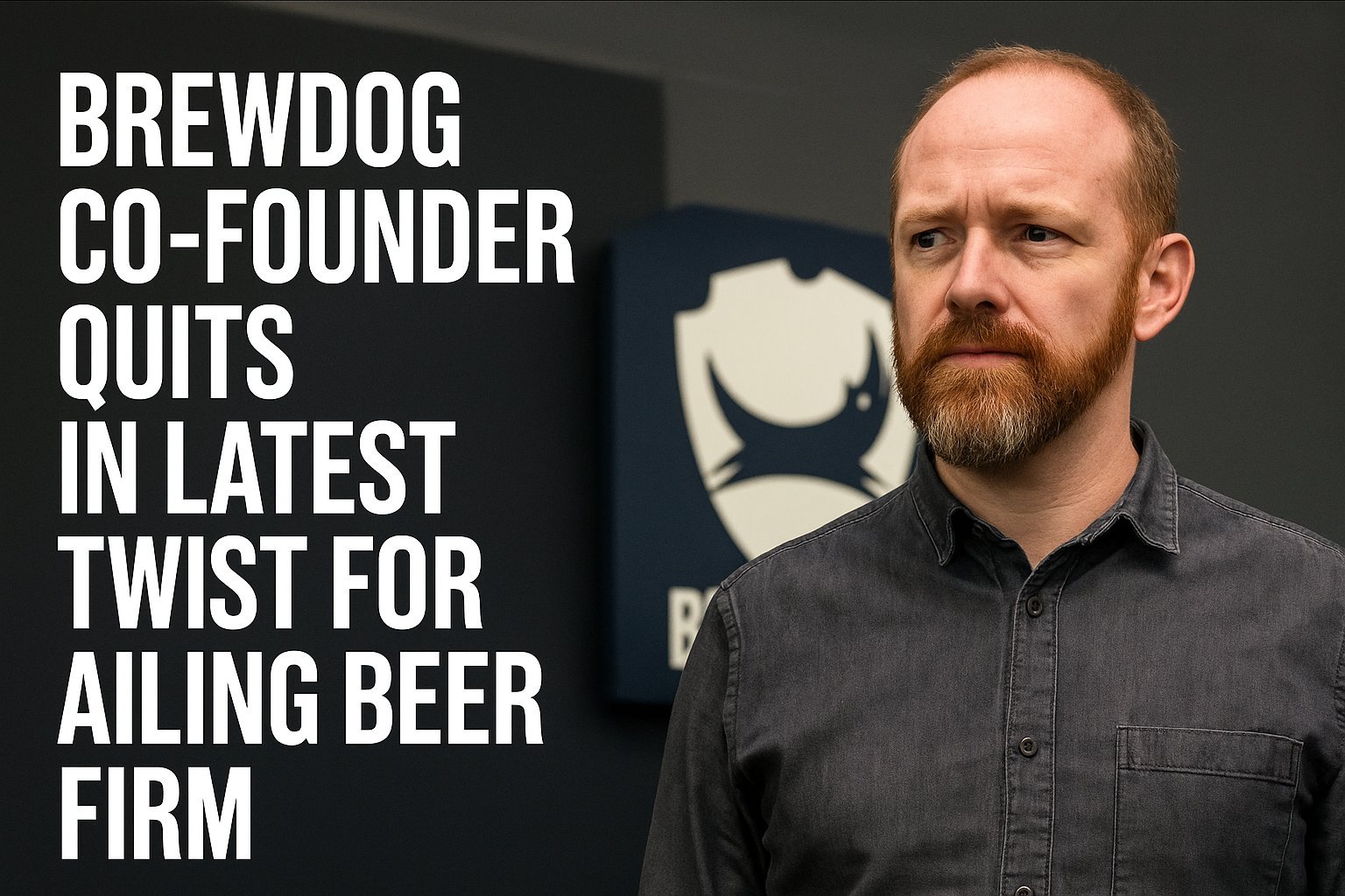 BrewDog cofounder quits amid financial turmoil