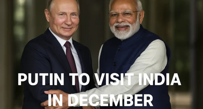 putin india december visit