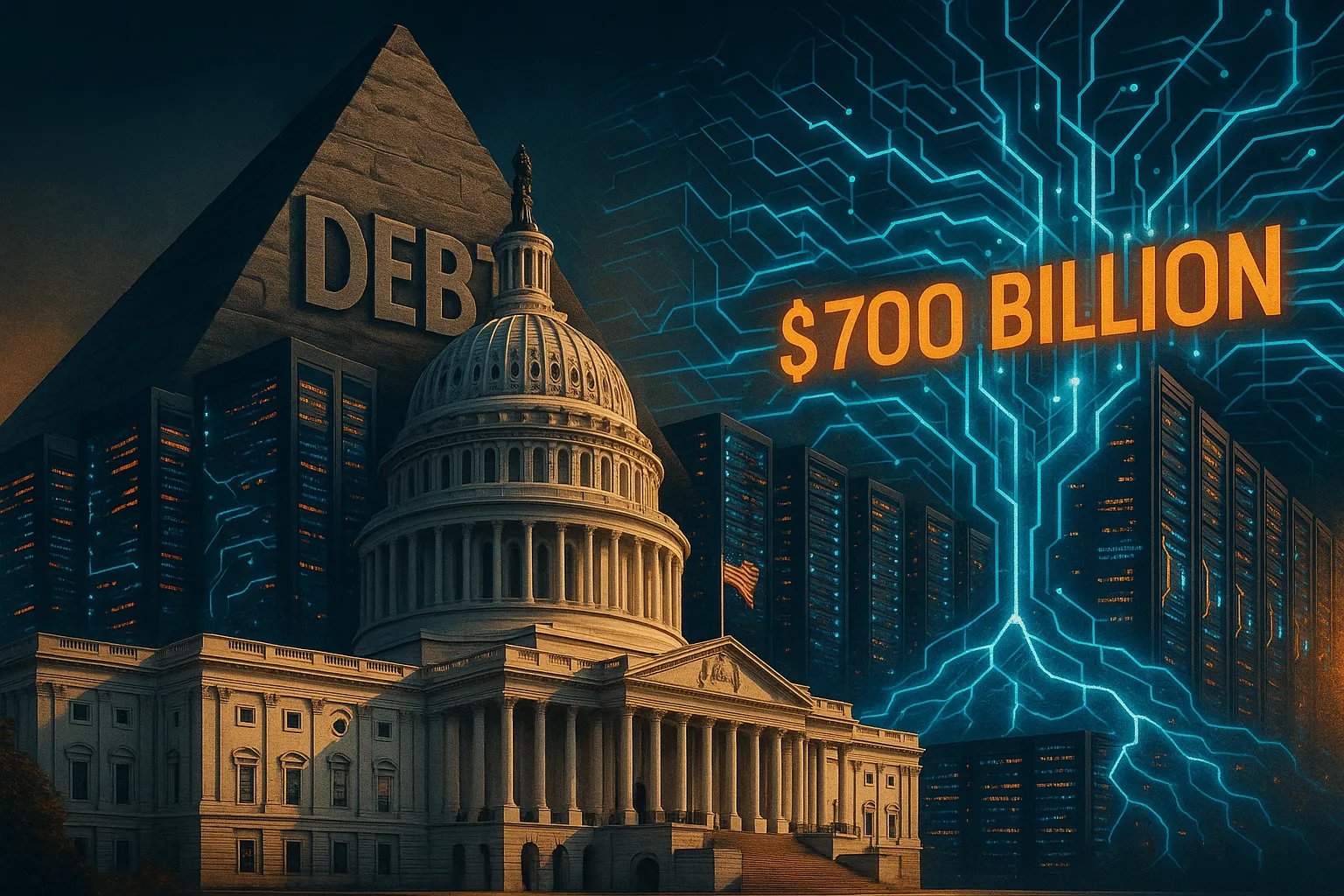 us debt ai investment capitol tech boom crisis