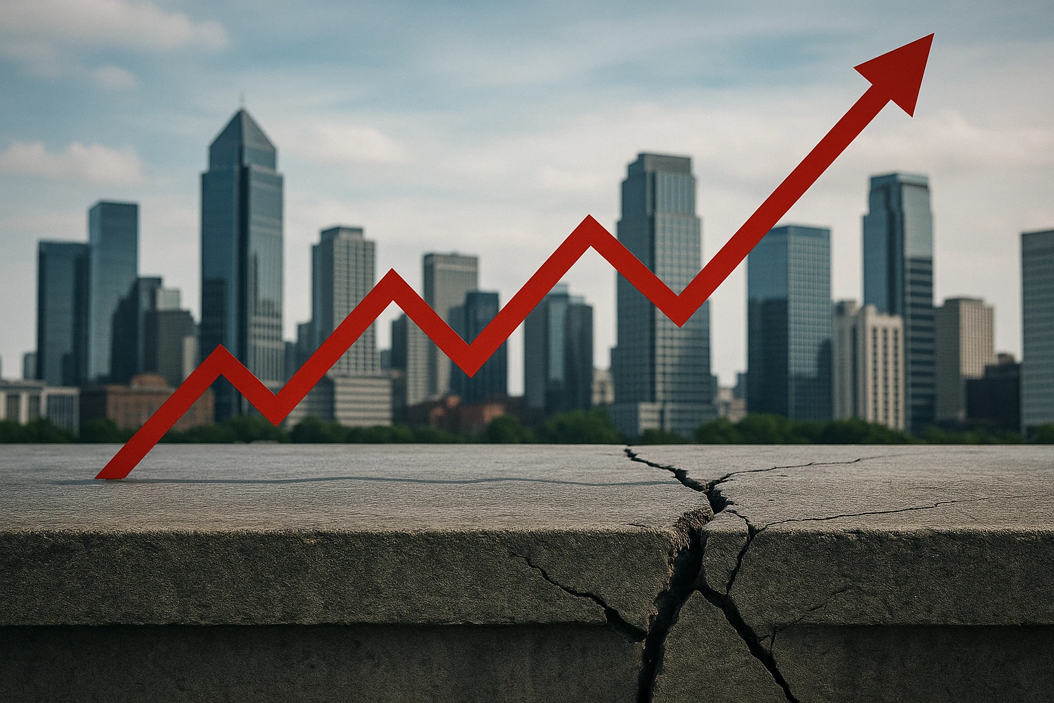 US GDP growth fragile economy