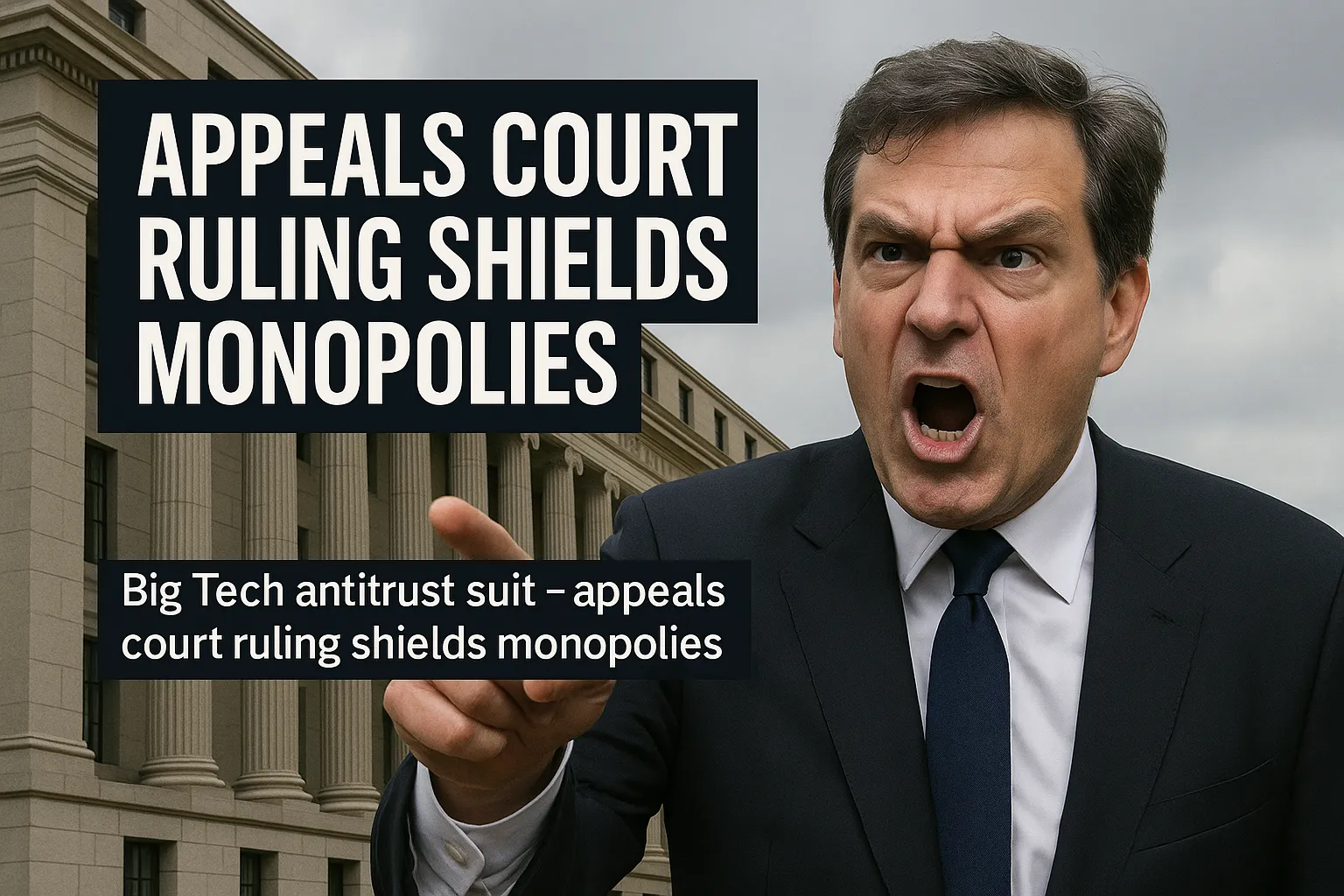 Big Tech antitrust suit appeals court ruling shields Google and Meta