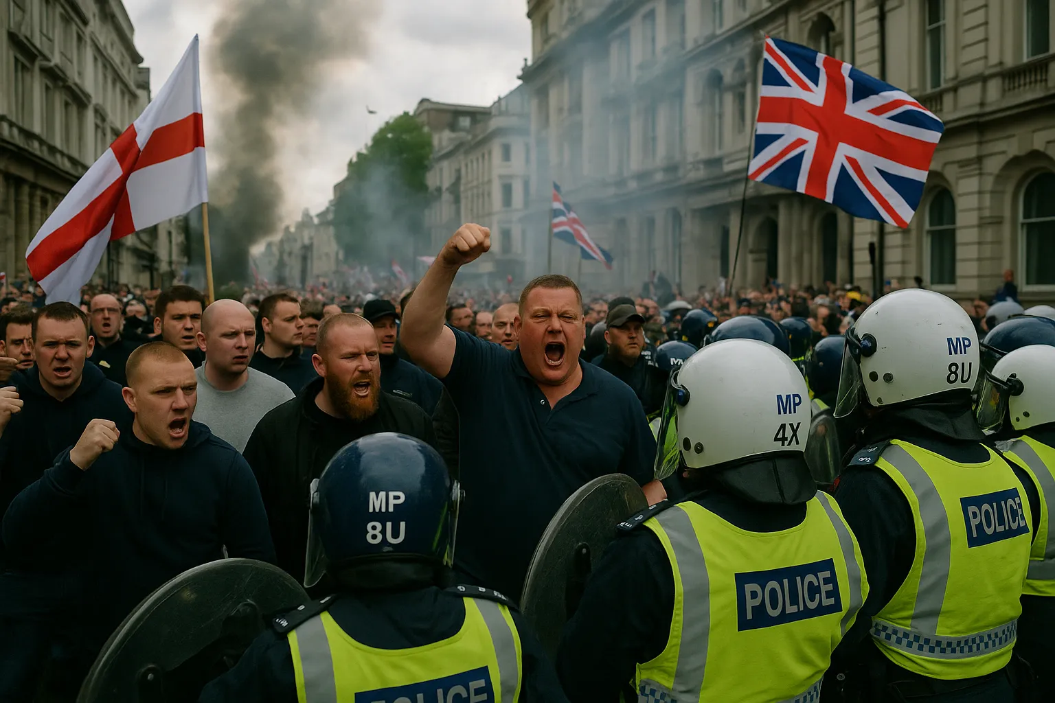 far-right rally London