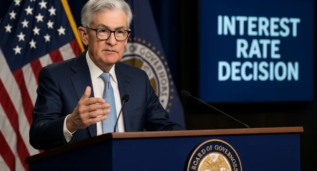 Fed cuts rates as Jerome Powell announces first interest rate change this year