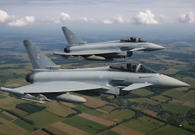 RAF jets Poland mission