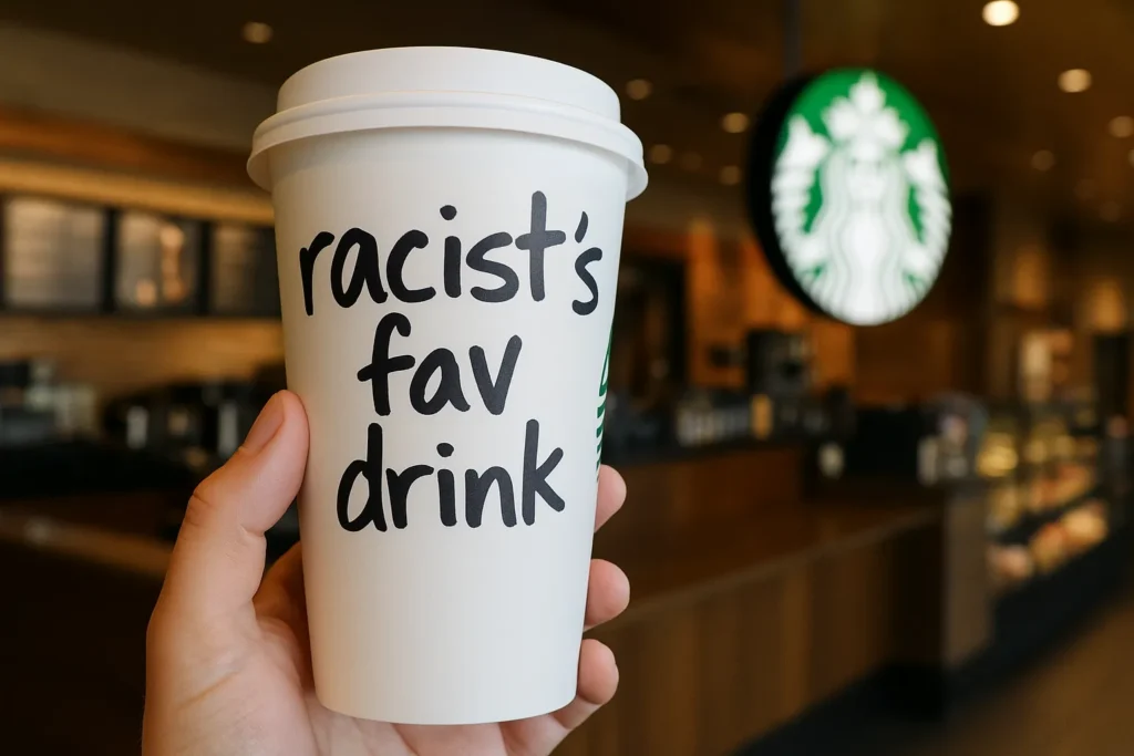 Starbucks Charlie Kirk incident