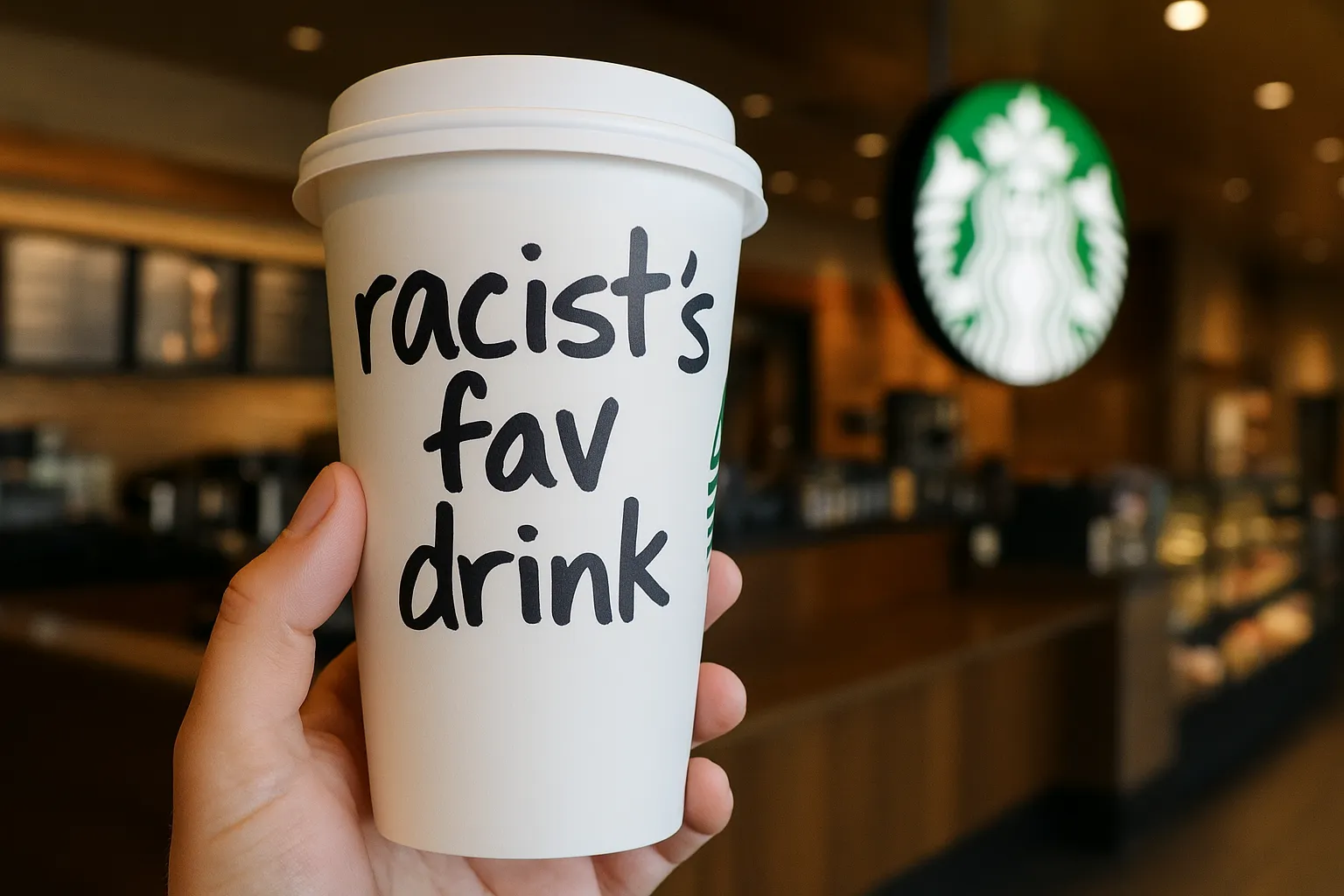 Starbucks Charlie Kirk incident
