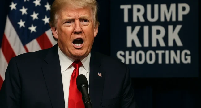Trump Kirk shooting