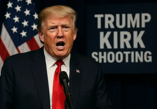 Trump Kirk shooting