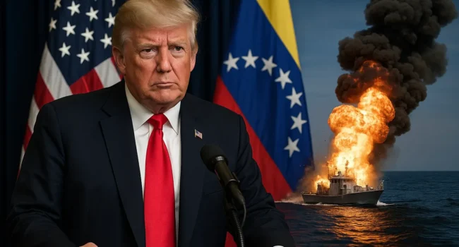 Trump Venezuela drug vessel