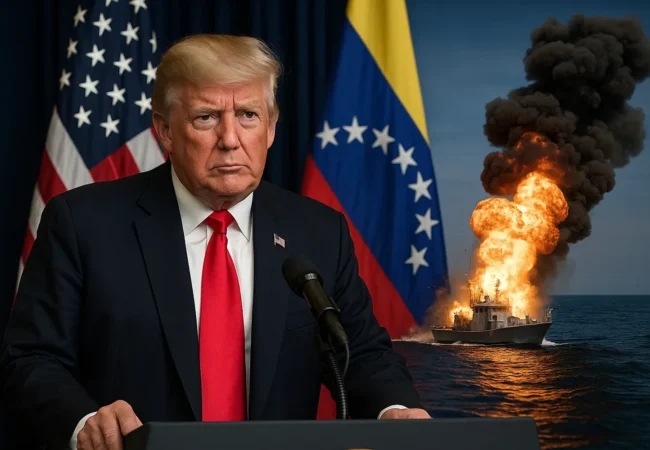 Trump Venezuela drug vessel