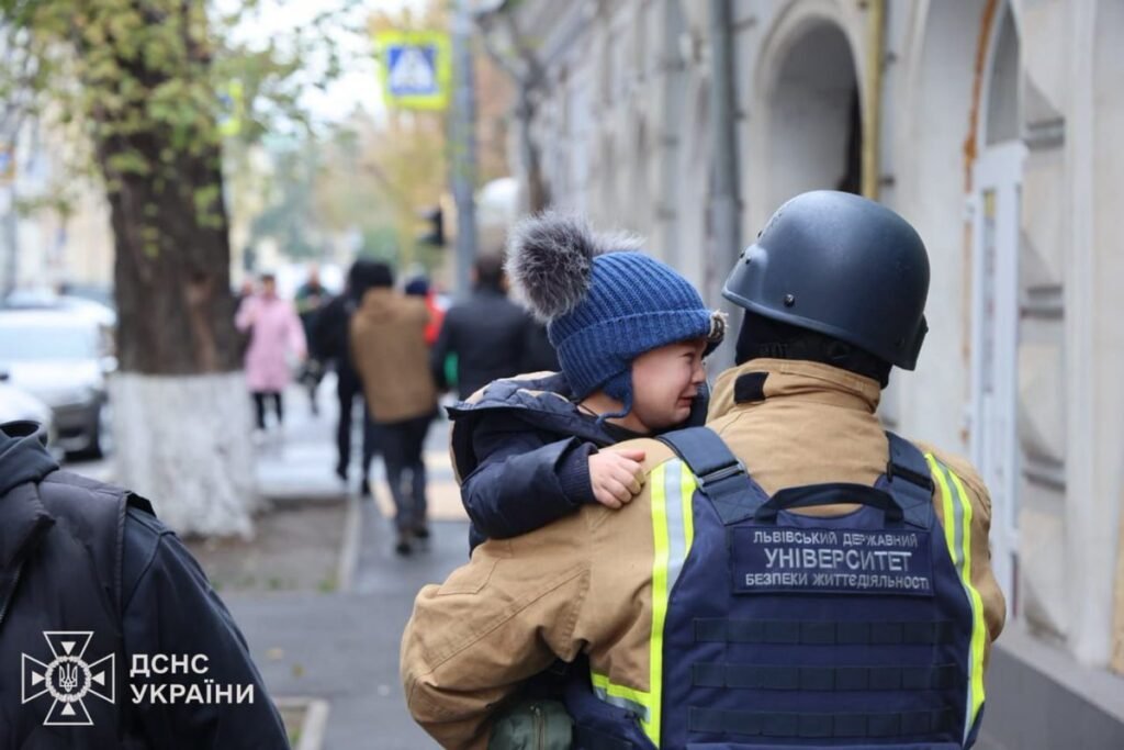 Russian drone attack Kharkiv kindergarten