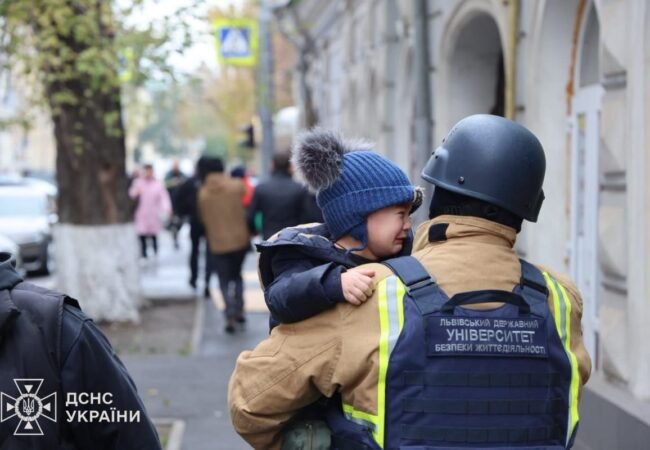Russian drone attack Kharkiv kindergarten