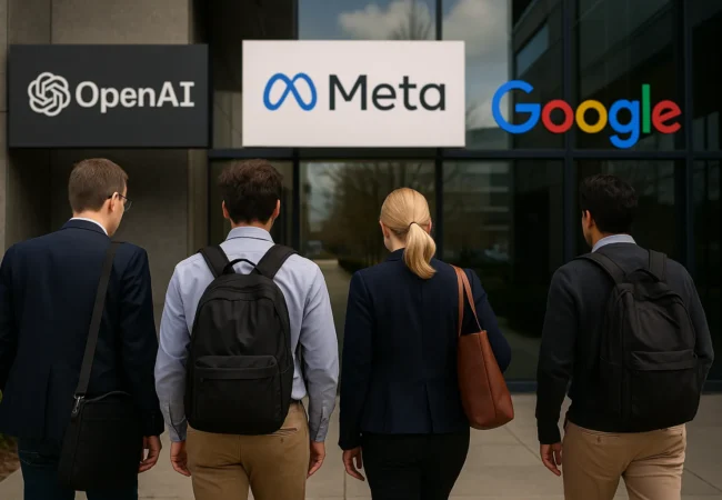 AI researchers defect