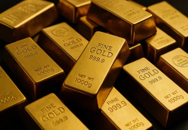 Gold prices pull back after breaching $4,000 milestone as investors take profits amid global uncertainty