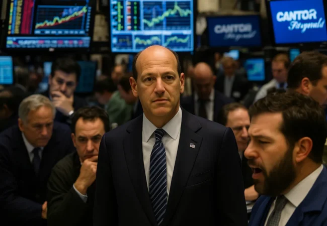 Howard Lutnick Cantor Fitzgerald