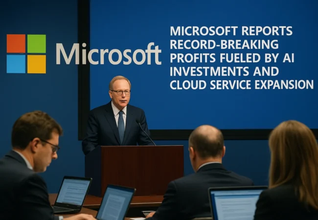 Microsoft AI-driven earnings