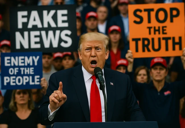 Trump anti-truth crusade