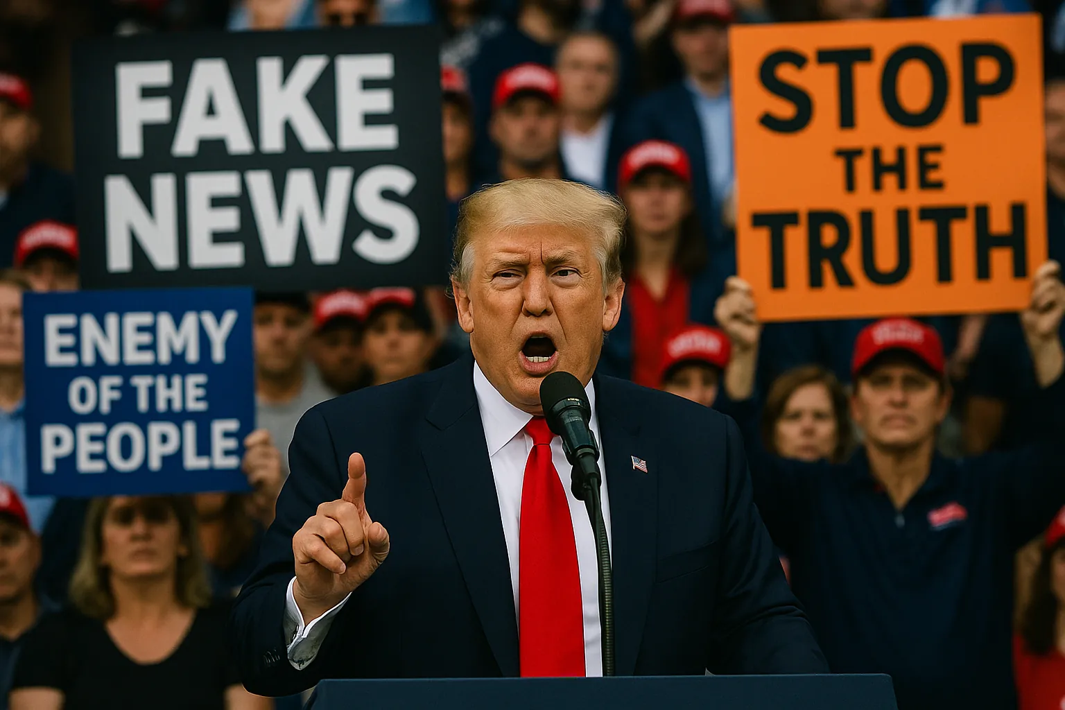 Trump anti-truth crusade