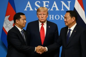 Trump Cambodia Thailand border dispute