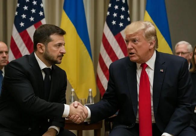 Trump pressures Ukraine to surrender territories