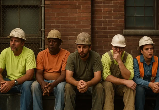 US labor market stagnation