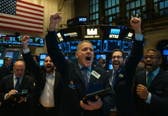 US stock market government shutdown