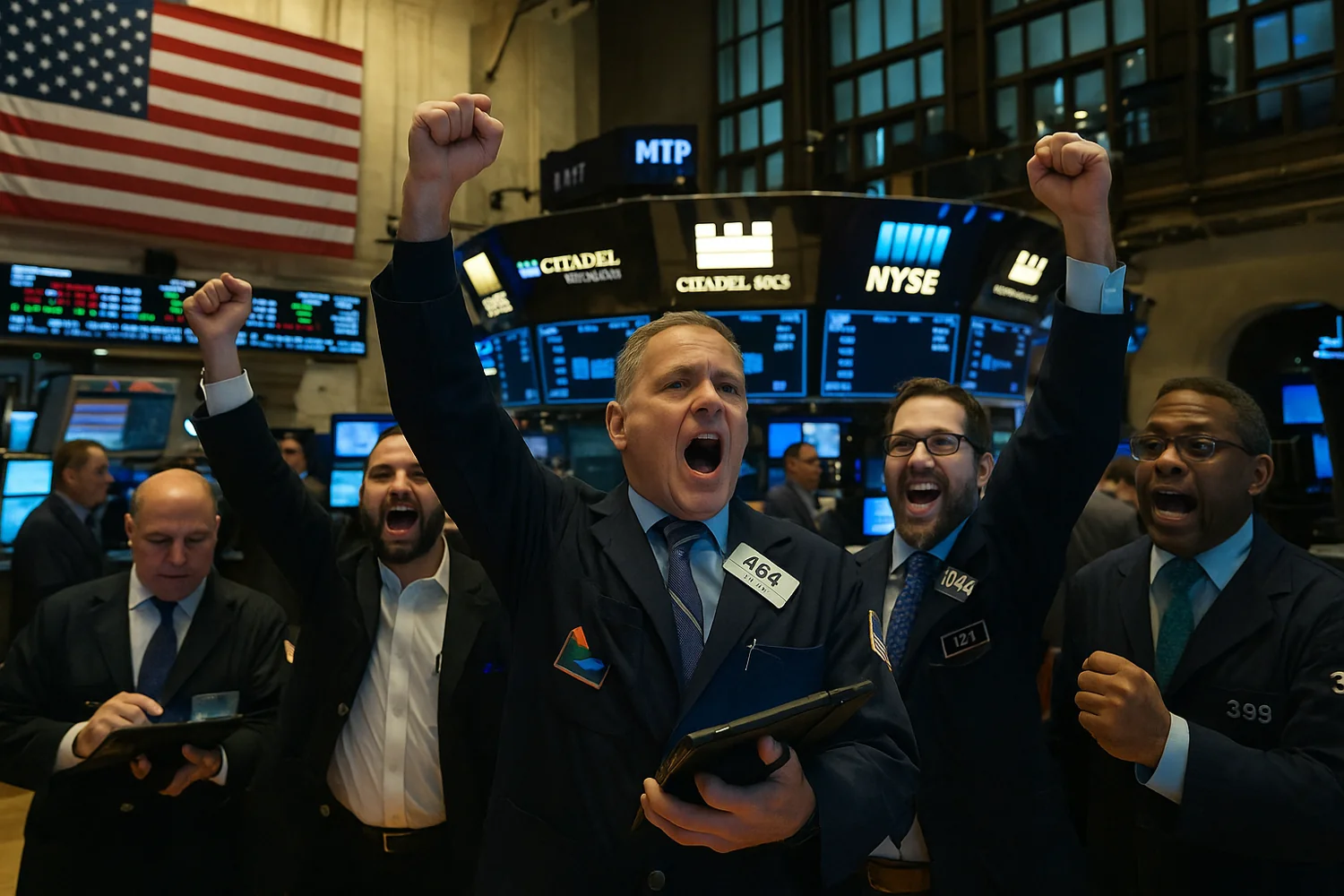 US stock market government shutdown