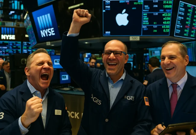 Wall Street record highs fueled by AI optimism despite government shutdown risks