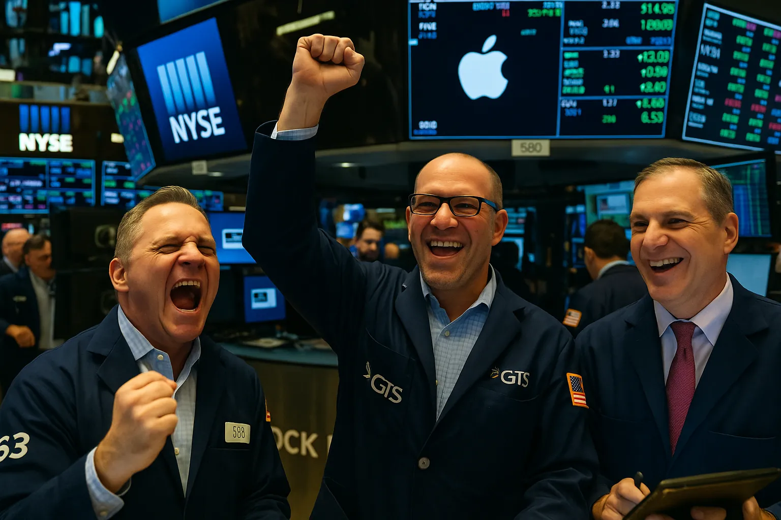 Wall Street record highs fueled by AI optimism despite government shutdown risks