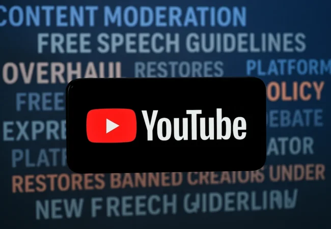 YouTube content moderation overhaul